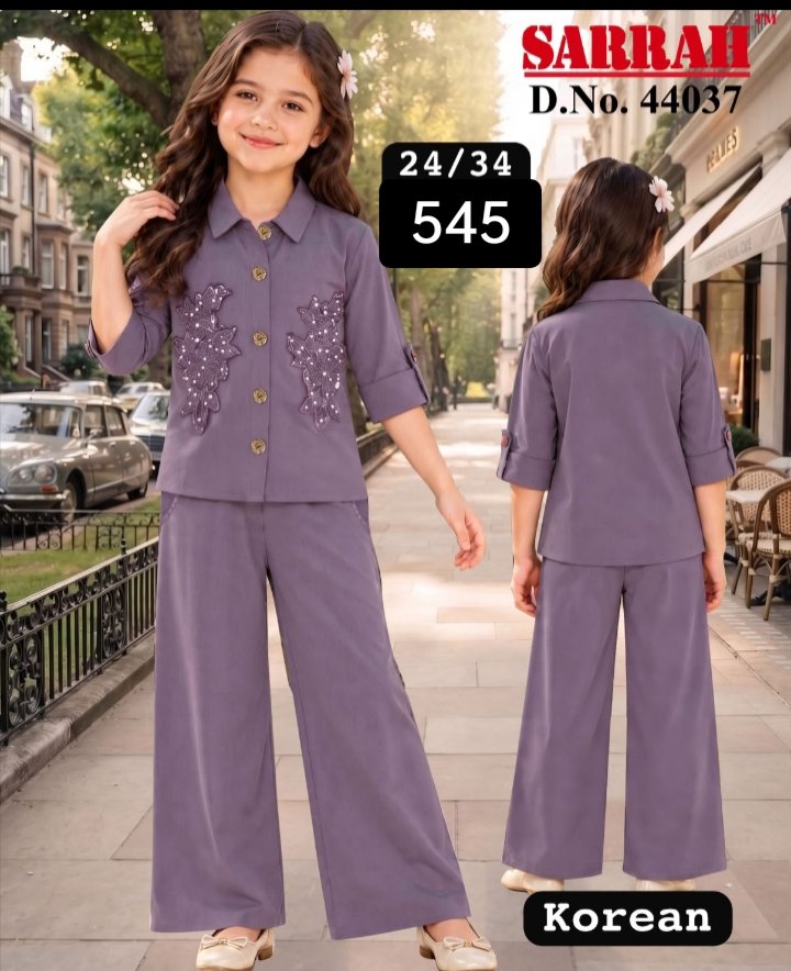 Girl's Top Bottom Set 