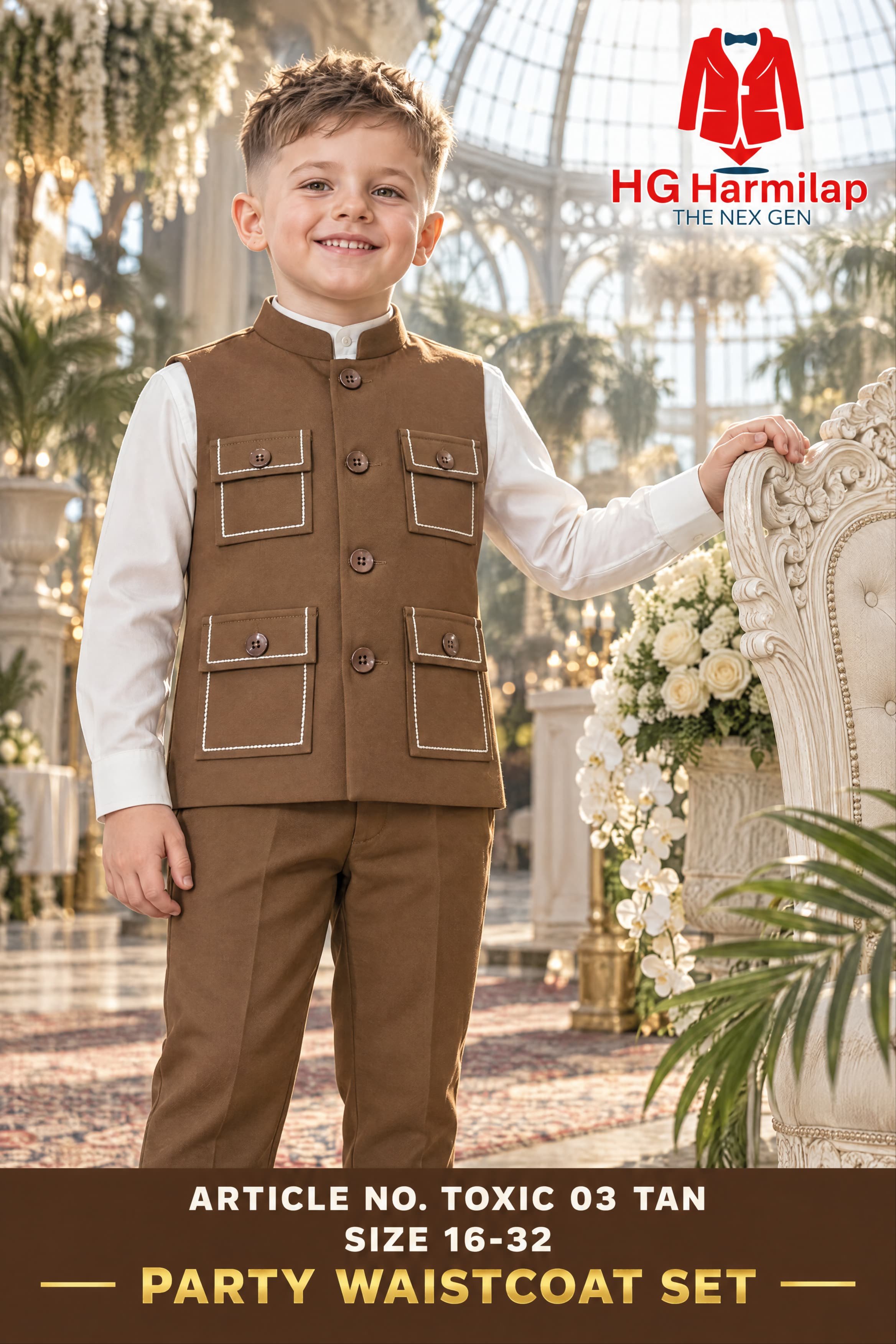 Boy party wear 